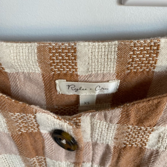 Rylee Cru Dress Gingham - Picture 3 of 3